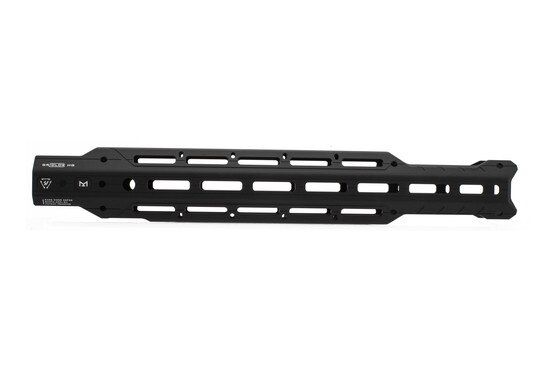 The Strike Industries 15 inch Gridlok handguard features M-LOK compatible slots